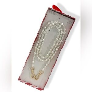 A New Day Faux Pearl gold crossbody strap